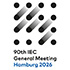 IEC General Meeting 2026 – offizielle Webseite IEC General Meeting 2026 - Logo